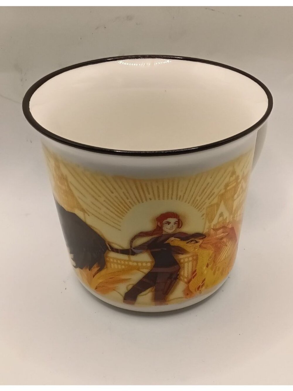 Illumicrate Fourth Wing Honor Bound Mug Rebecca Yarros Iron Flame Cup